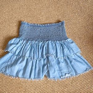 Aerie mini beachy skirt
